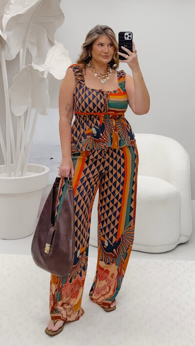 Foto blusa estampa daiane lore