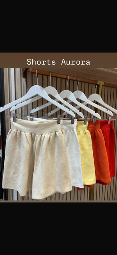 Foto Shorts modal tricot aurora planet