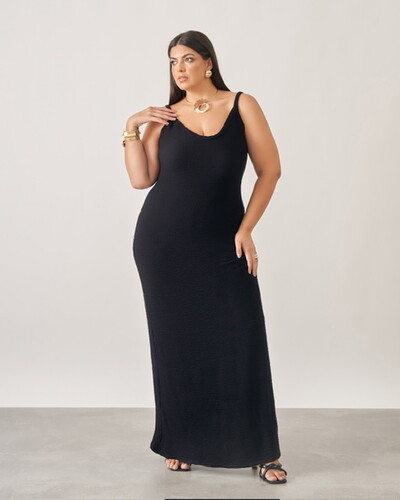 Foto Vestido kiara malha anarruga kayla