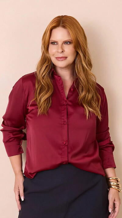 Foto camisa andy acetinada