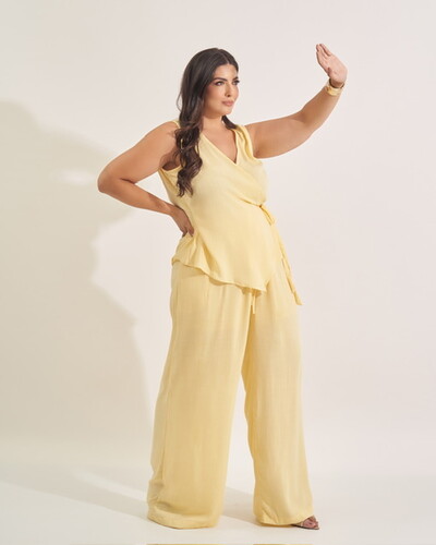 Fotoblusa giulia viscose transpassada kayla