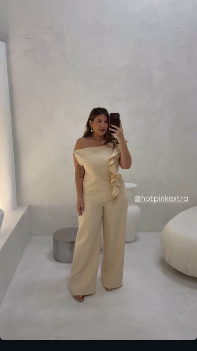 Foto blusa assimetrica jabour hotpink