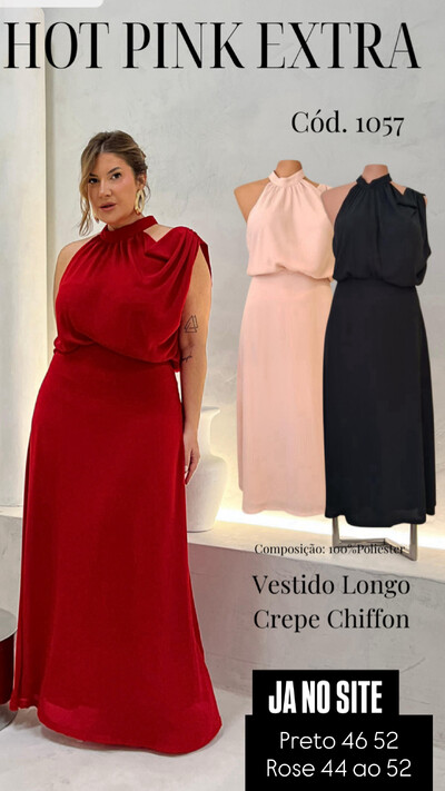 Foto vestido red carpet hotpink