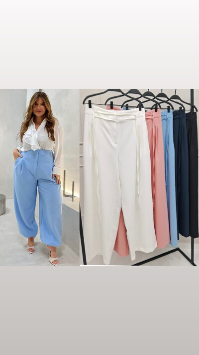 Foto calca franca alfaiataria hotpink