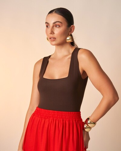 Fotoregata flora malha poliamida kayla