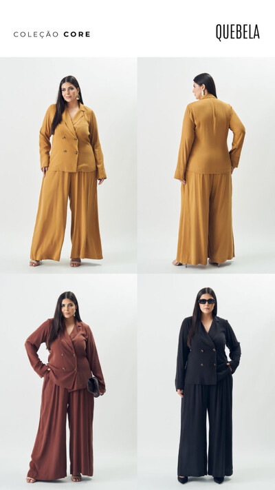 Foto calca comfy fluida quebela