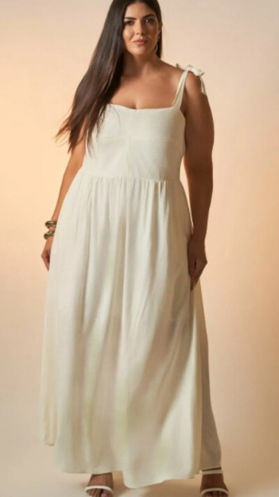 Foto PROMO SEM TROCA Vestido linho visco amber