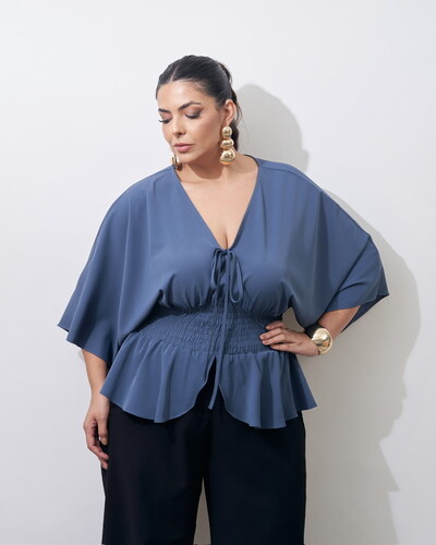 Fotoblusa lidia crepe kayla