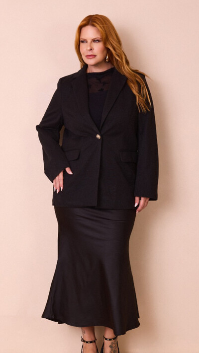 Fotopre venda blazer alfaiataria principe de gales