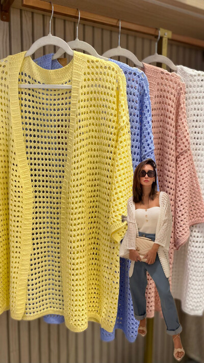 Foto Kimono tricot planet
