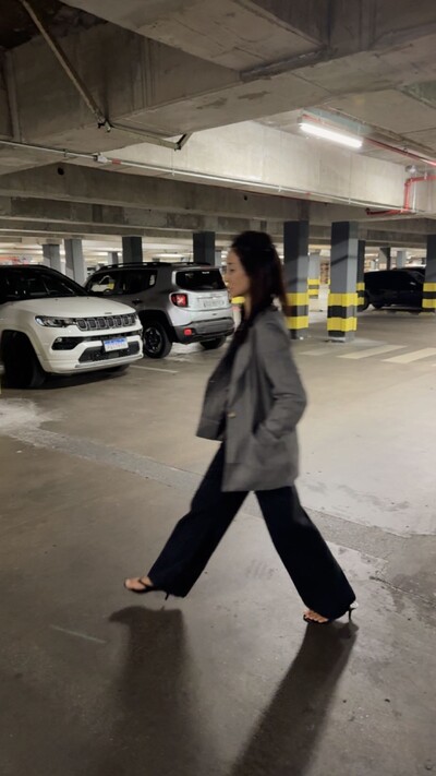 Foto pre venda blazer alfaiataria principe de gales