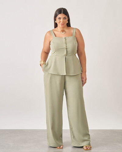 Foto Blusa regata alfaiataria pepi kayla