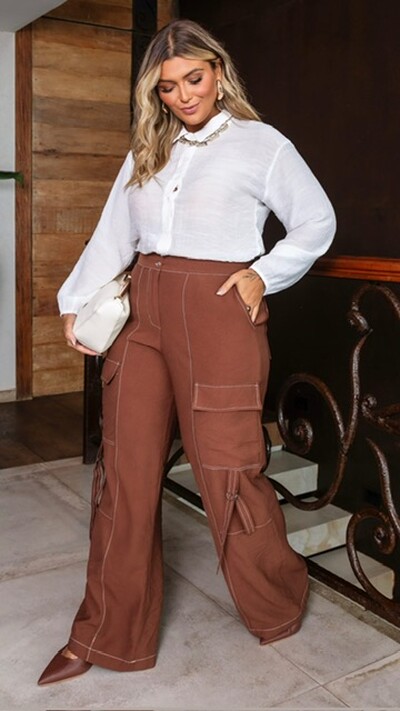 FotoPre venda calca alfaiataria sarjada prespontado mr fr