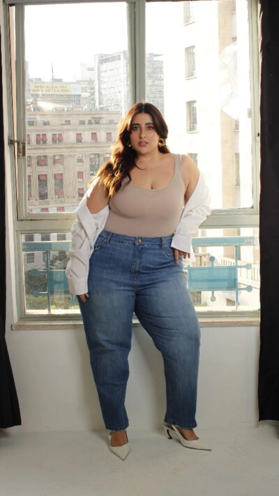 Foto Calca jeans mom clara izzat