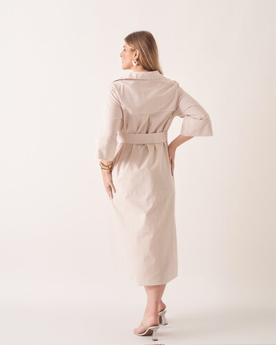 FotoVestido chemise stripes norah kayla