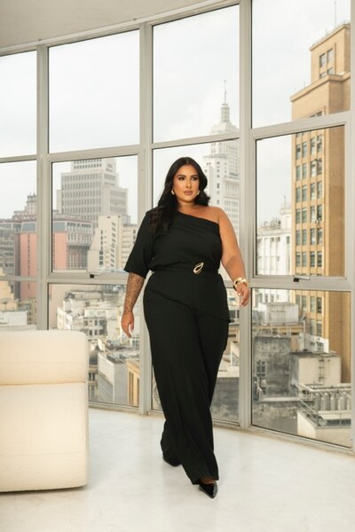 FotoPRE VENDA conjunto blusa um ombro e pantalona divas