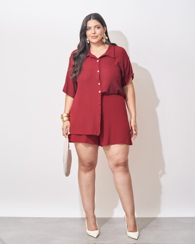 Foto camisa over malha kayla wendy