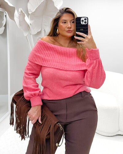 Foto Blusa tricot ombre camila planet