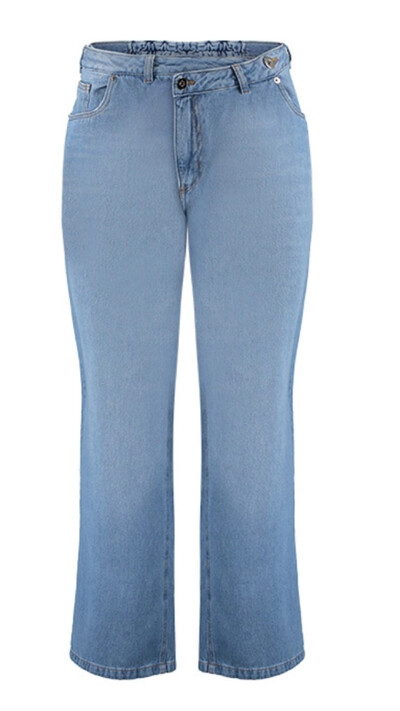 Foto calca jeans cos transpassado izzat