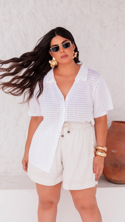 Foto camisa tricot lisa modal planet