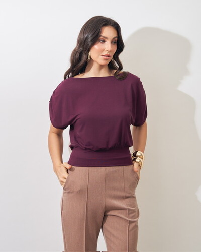 Foto blusa chloe viscose com elastano kayla