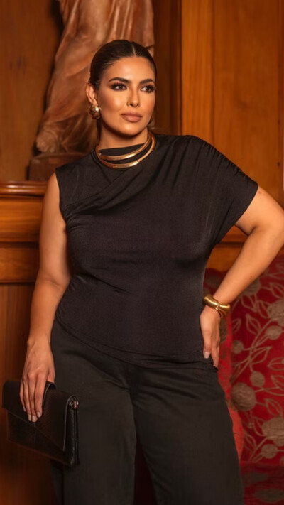 Foto Pre venda blusa malha cintilante divas