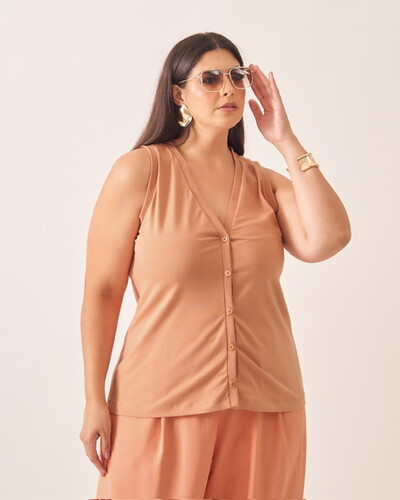 Foto Blusa mili com botoes kayla