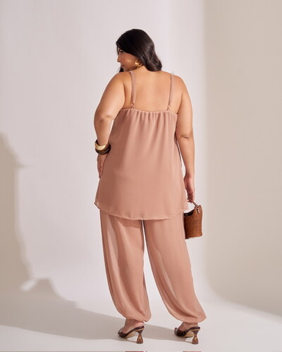 FotoBlusa alongada regata viscose kayla