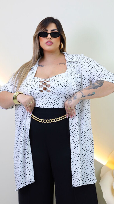 Fotocamisa airflow com cropped bojo poa