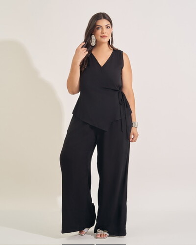 Foto blusa giulia viscose transpassada kayla