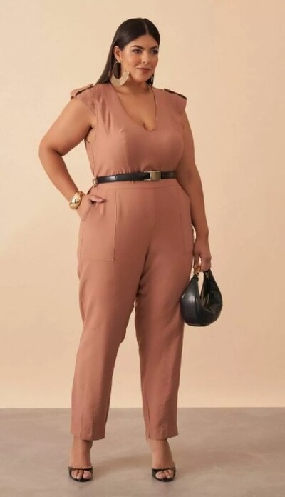 Foto PROMO SEM TROCA Macacao mocha quebela