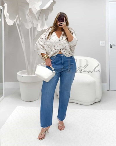 FotoCalca jeans mom clara reta izzat brunah