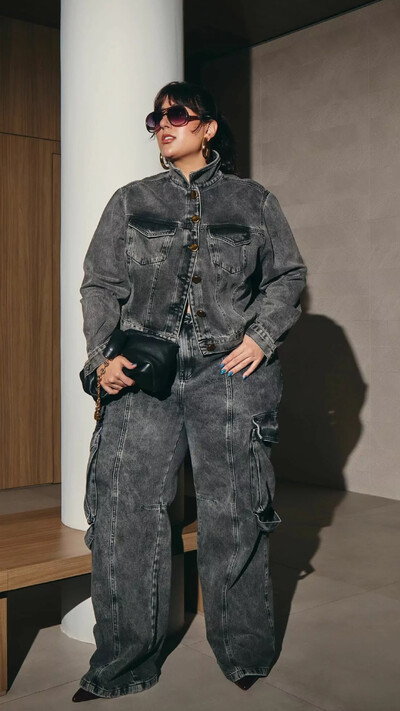 Foto jaqueta jeans black izzat