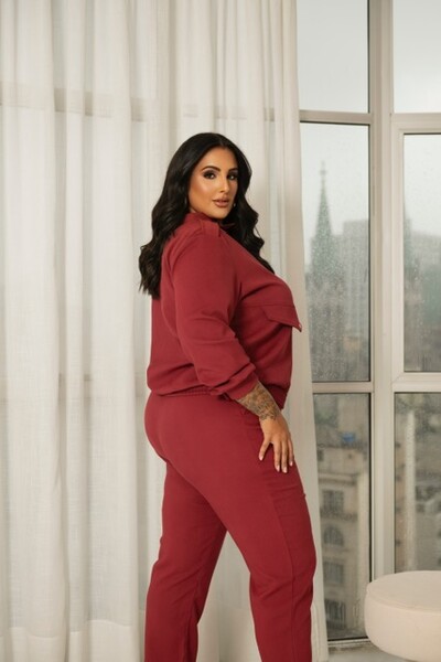 FotoPRE VENDA conjunto jaqueta com calca reta divas