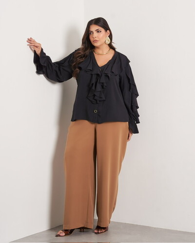 FotoCamisa blusa babados lidia kayla