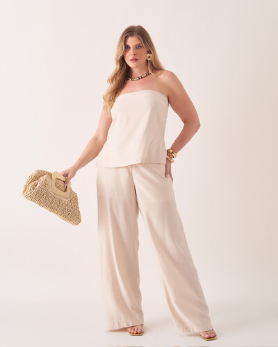 FotoBlusa tomara que caia viscose kayla