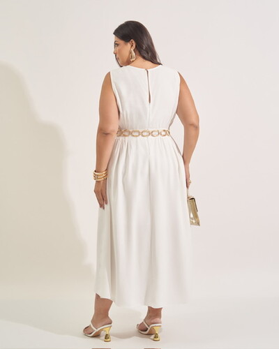 Fotovestido decote quadrado kayla