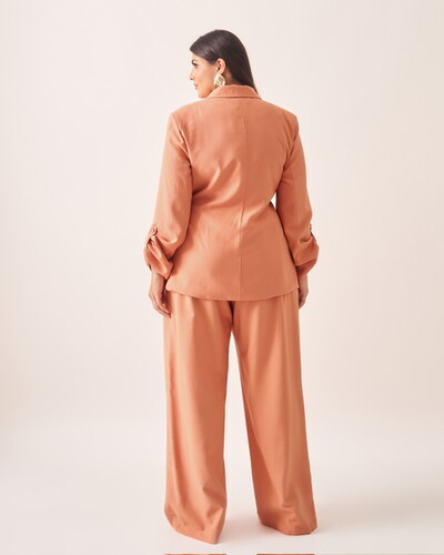 Fotoblazer nivea alfaiataria viscose com transpasse kayla