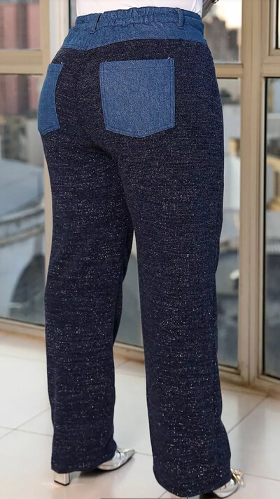 FotoPre venda calca com cos jeans e tricot com elastano katha