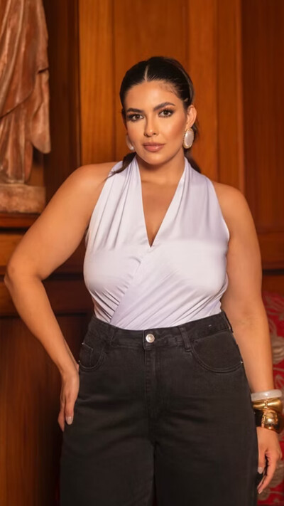 FotoPre venda body em malha amni divas