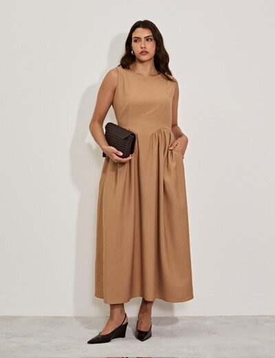 Foto vestido midi cora kayla