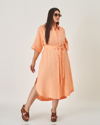 Foto vestido chemise perla kayla