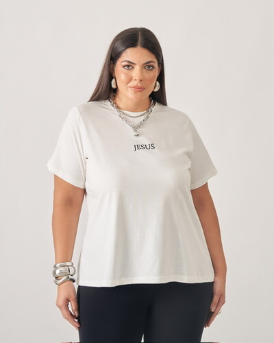 Foto T shirt algodao jesus kayla