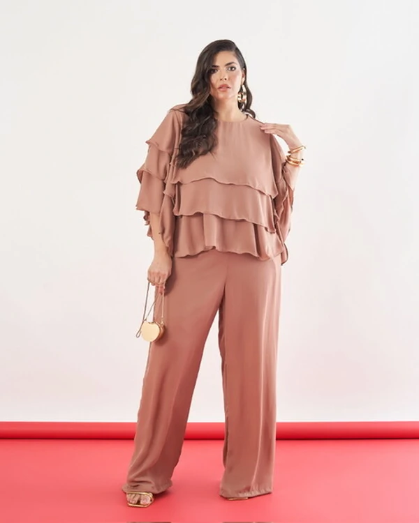 Blusa ariele crepe ggt jabour kayla