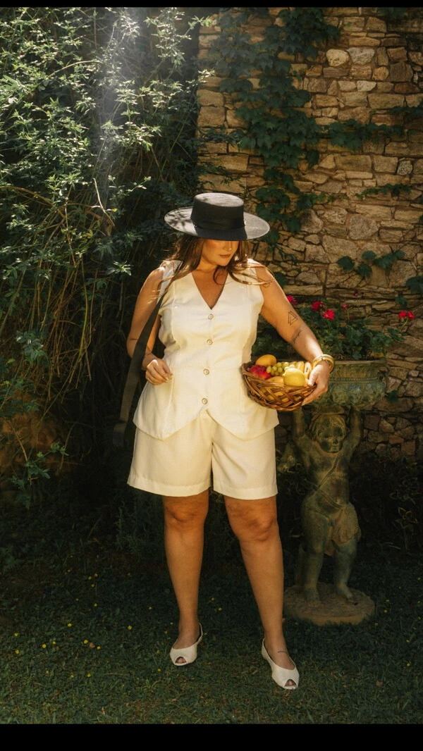 bermuda alfaiataria collab kayla