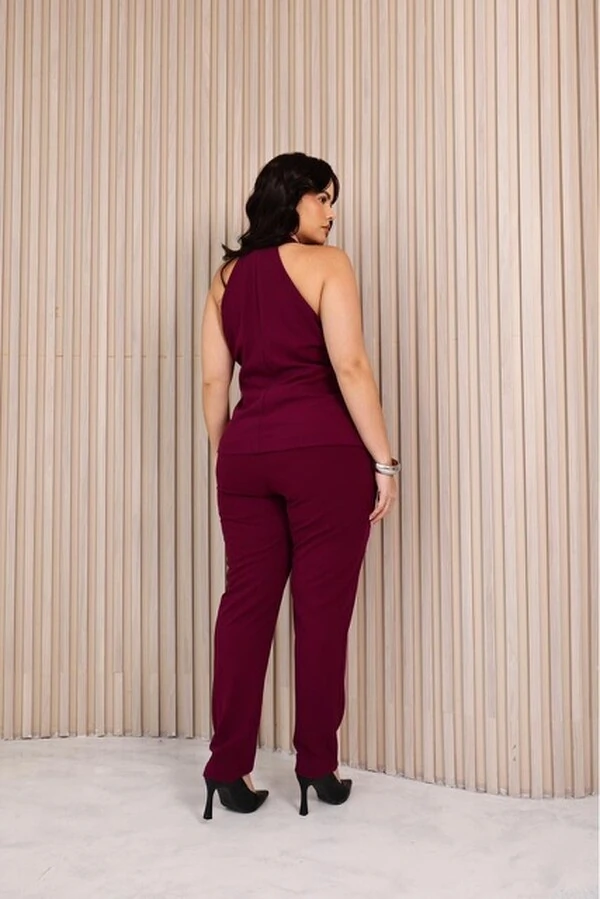 blusa alfaiataria crepe scuba diana upper