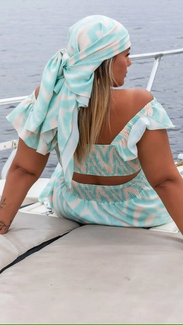 Pre venda vestido longo estampa exclusiva mr fr