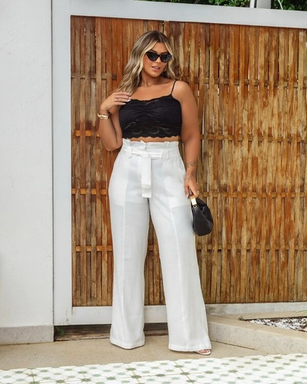 pre venda calca reta alfaiataria larissa mr fr