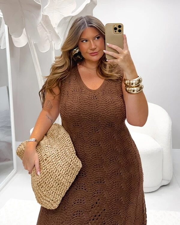 vestido glamour trico planet