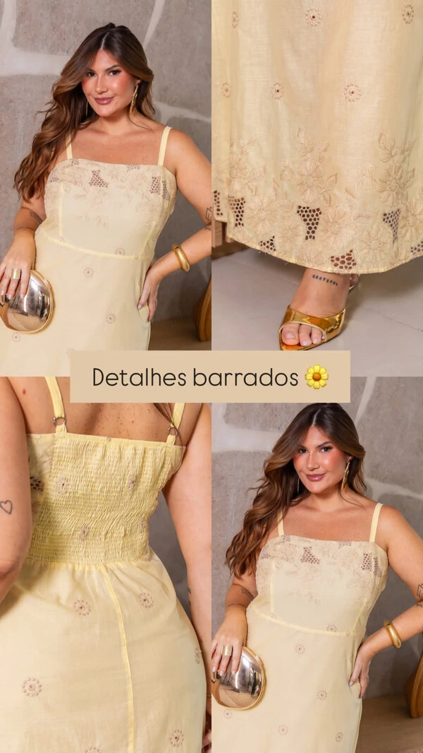 pre venda vestido longo lasie barrado fenda mr fr